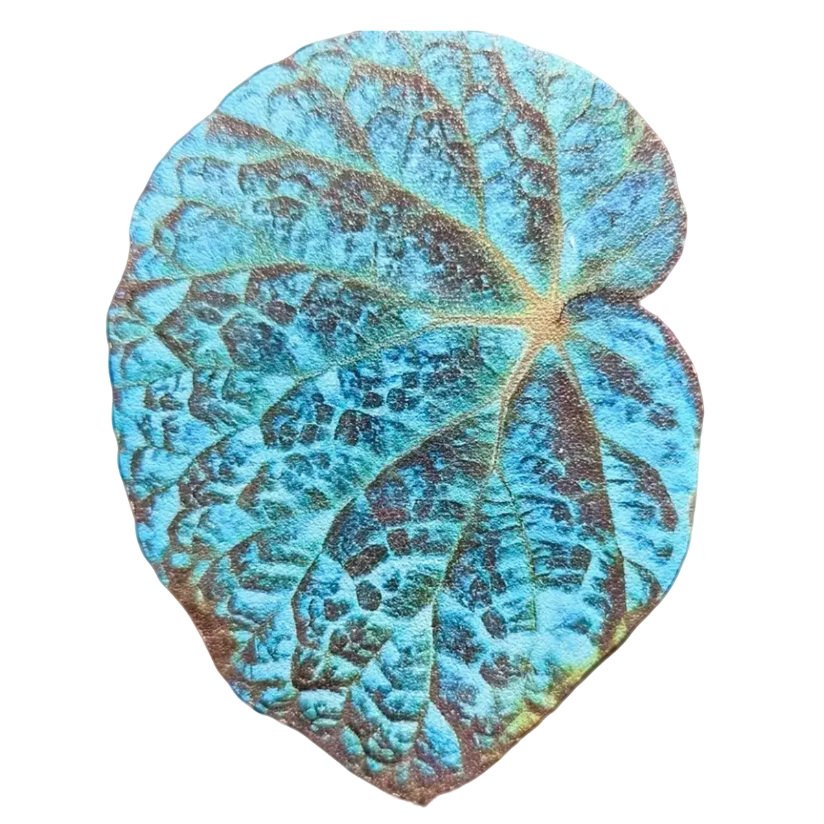 Monstera Deliciosa Leaf Leather Cup Mat for Table-Wednesday