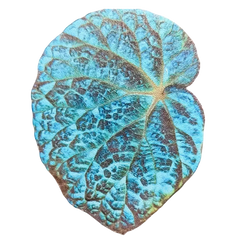 Monstera Deliciosa Leaf Leather Cup Mat for Table-Wednesday