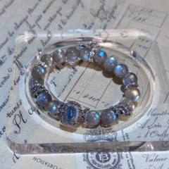 Moonstone Bracelet for Inner Peace & Intuitive Strength | Mars in 12th House