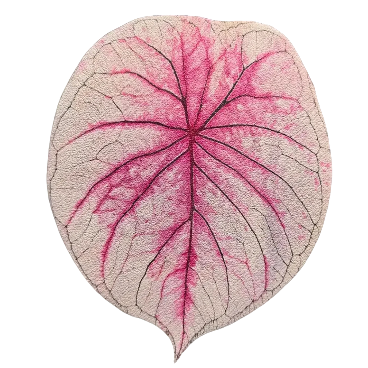 Monstera Deliciosa Leaf Leather Cup Mat for Table-Tuesday