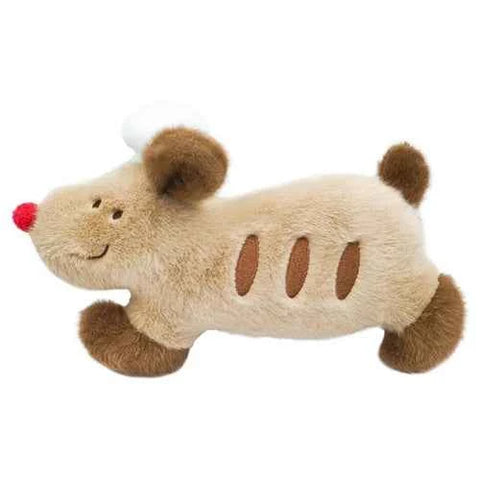 Fluffy Simulation French Bread Dog Doll Nap Sleep Gift'