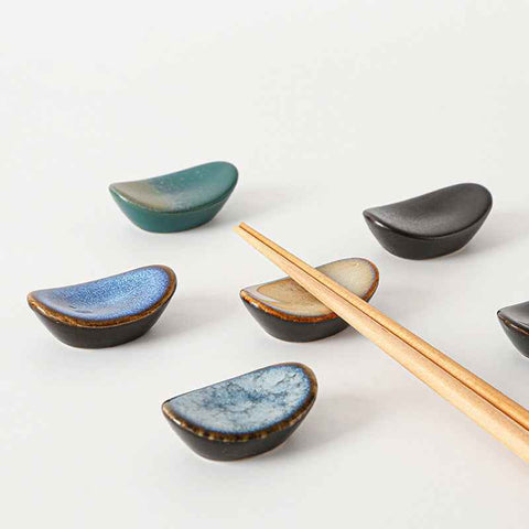 Vintage Japanese Style Gold Ingot Ceramic Chopstick Rest – Elegant Tableware for Home & Restaurant（副本）