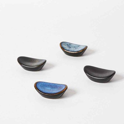 Vintage Japanese Style Gold Ingot Ceramic Chopstick Rest – Elegant Tableware for Home & Restaurant（副本）
