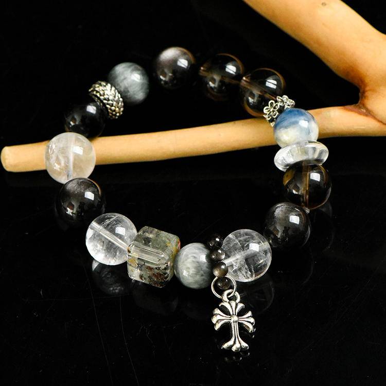 Obsidian Bracelet for Protection & Deep Power | Mars in 8th House